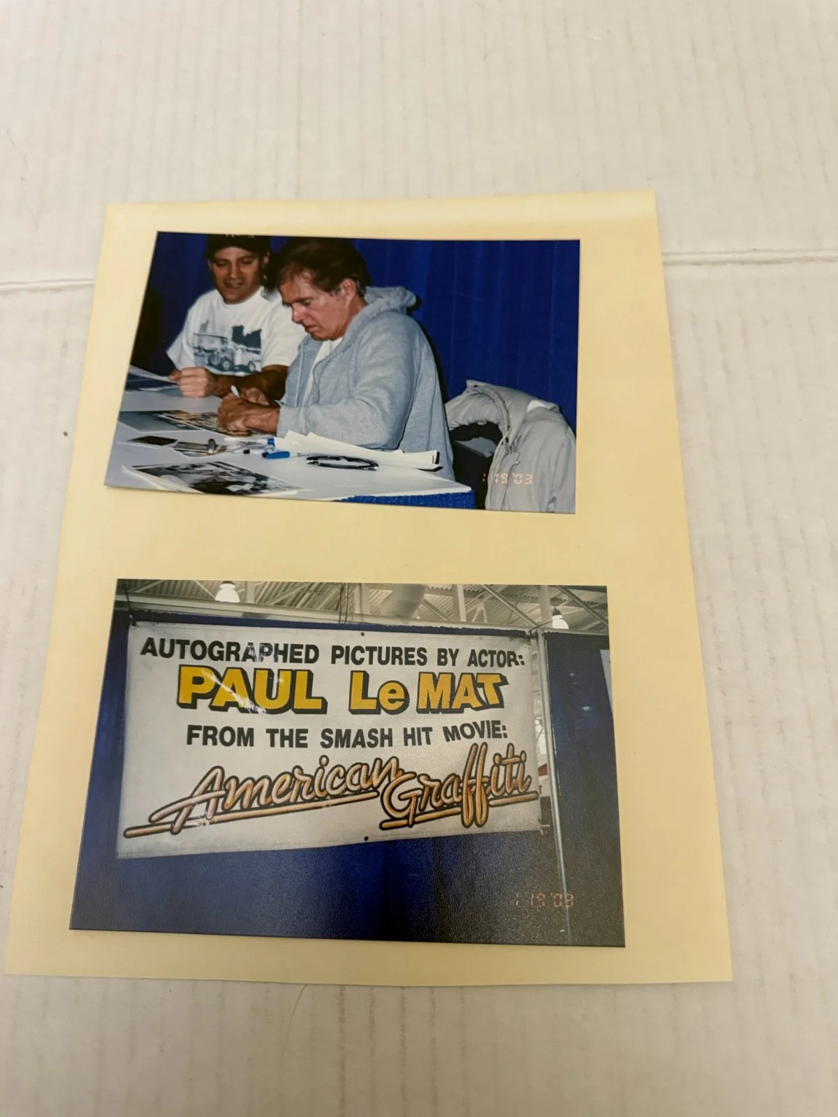 Paul Le Mat — American Graffiti Movie Actor Paul Le Mat Autographed Photograph, image 2