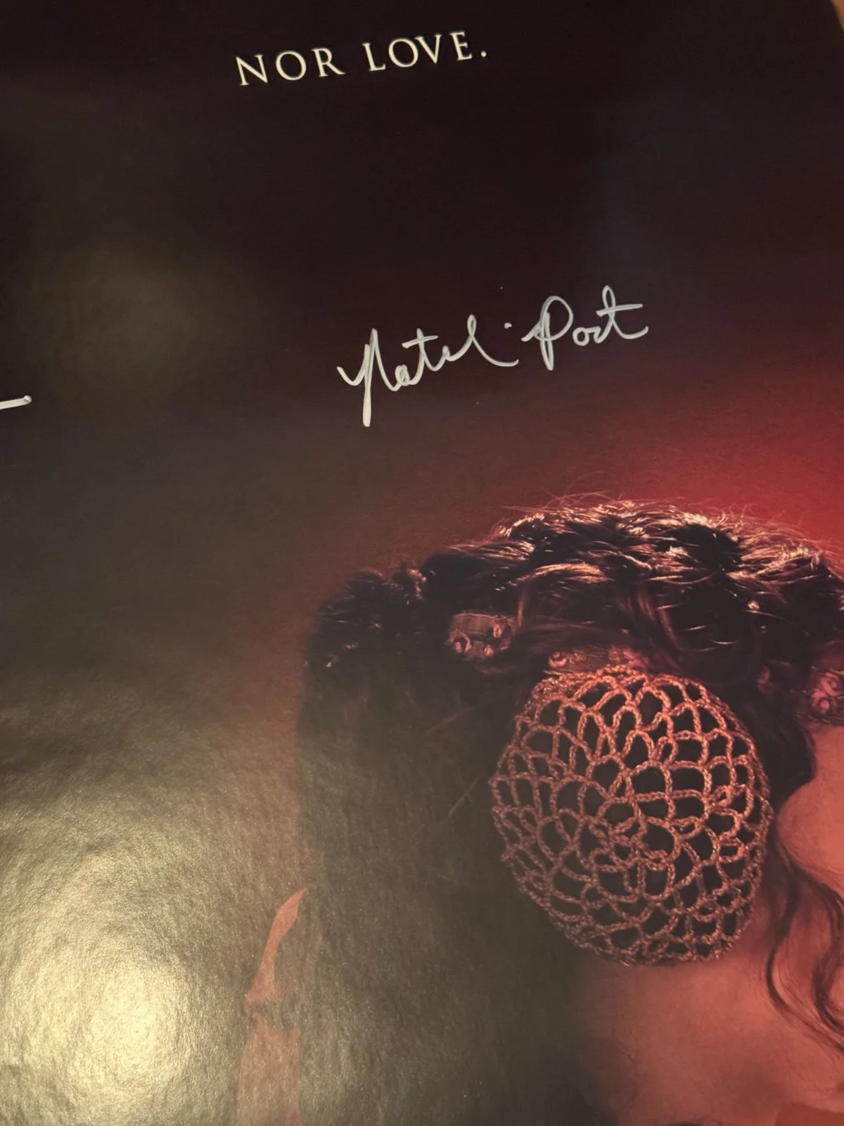 Natalie Portman — Natalie Portman/Hayden Christensen Signed Star Wars Episode 2 Poster 27x4-SWAU, image 4