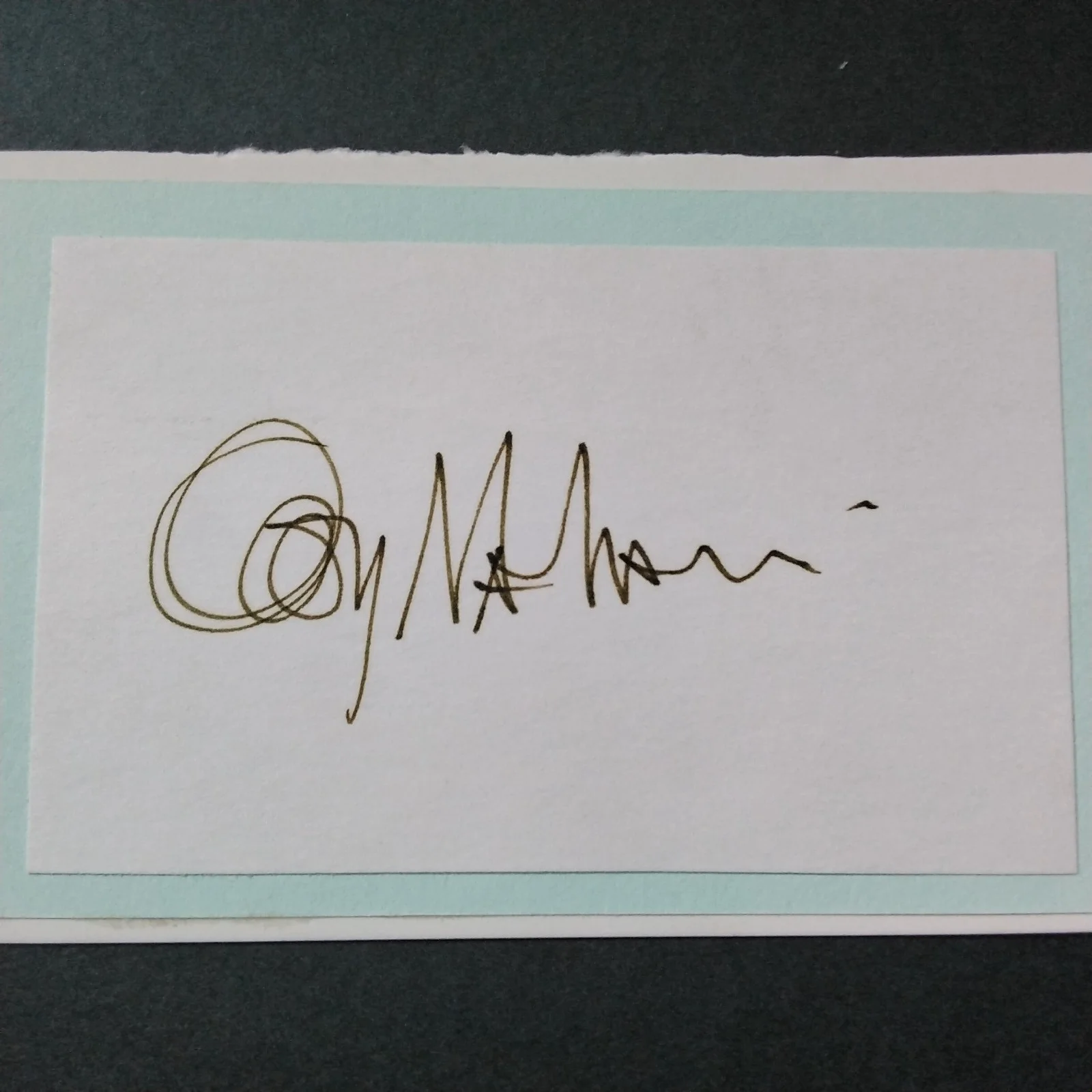 George Maharis SIGNED Card Photo 60s Movie TV Actor Route 66 Satan Bug Playgirl, изображение 3