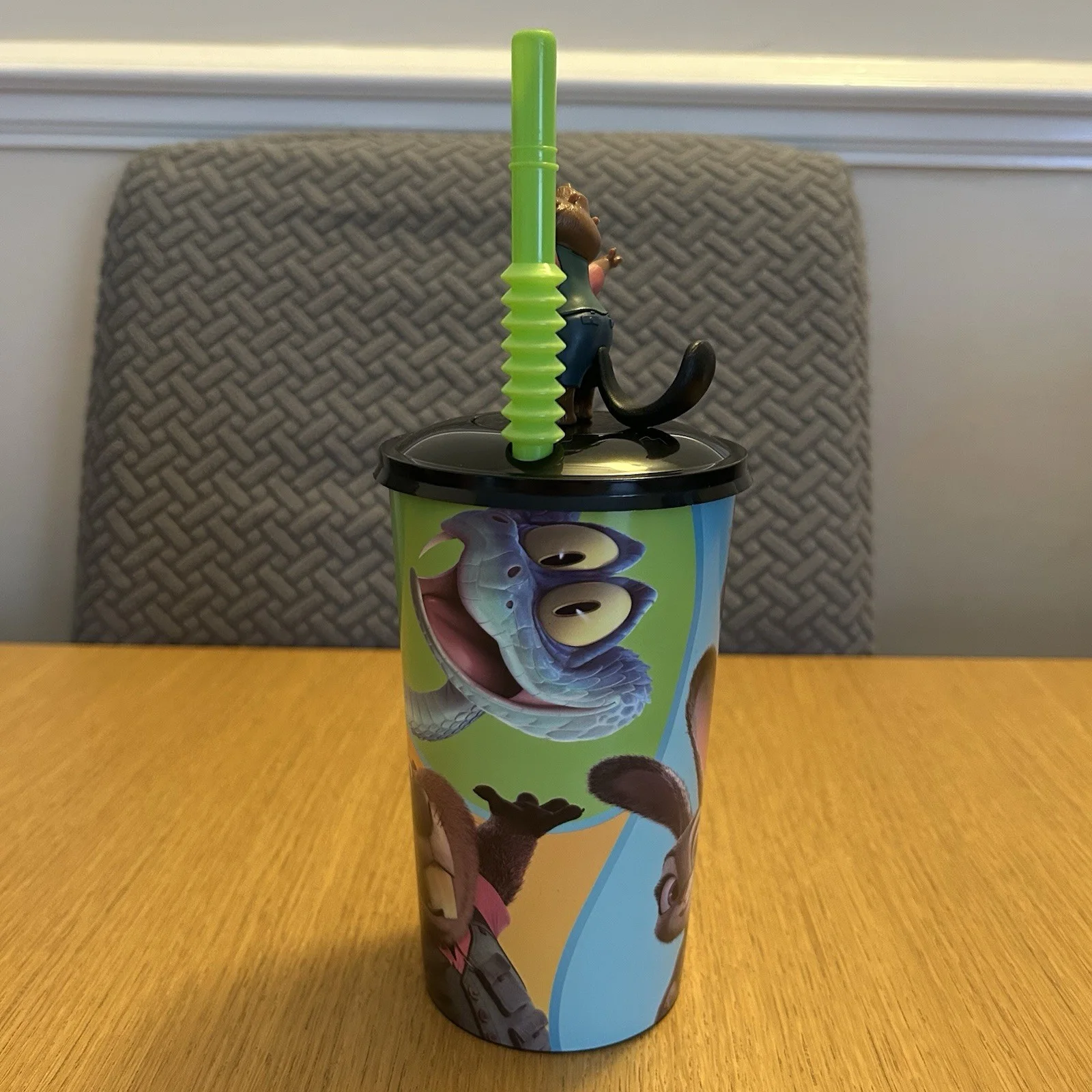 Zootropolis 2 Cup Cineworld Merchandise New & Unused Nibbles Mapplestick Topper, image 4