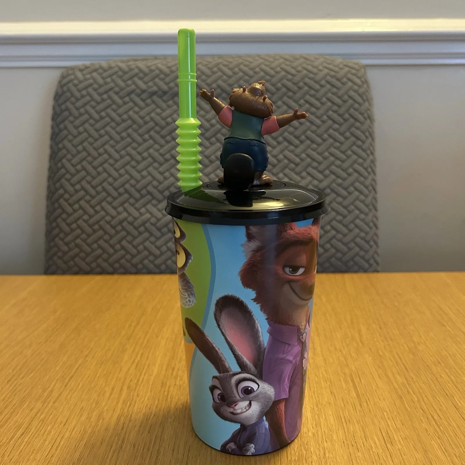 Zootropolis 2 Cup Cineworld Merchandise New & Unused Nibbles Mapplestick Topper, image 5