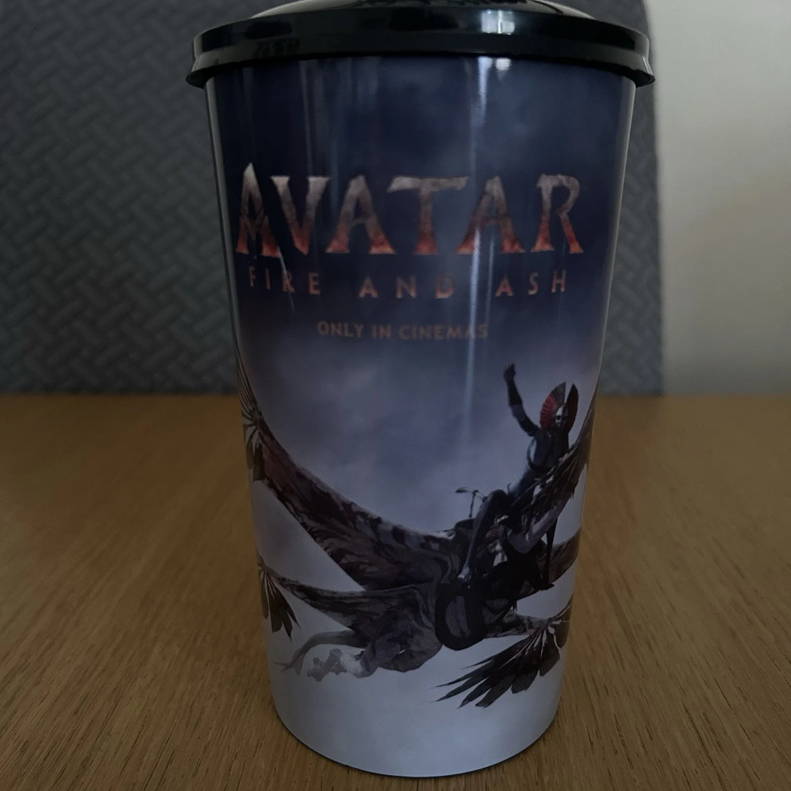 Avatar Fire & Ice Cup Cineworld Merchandise New & Unused White Banshee Topper, image 2