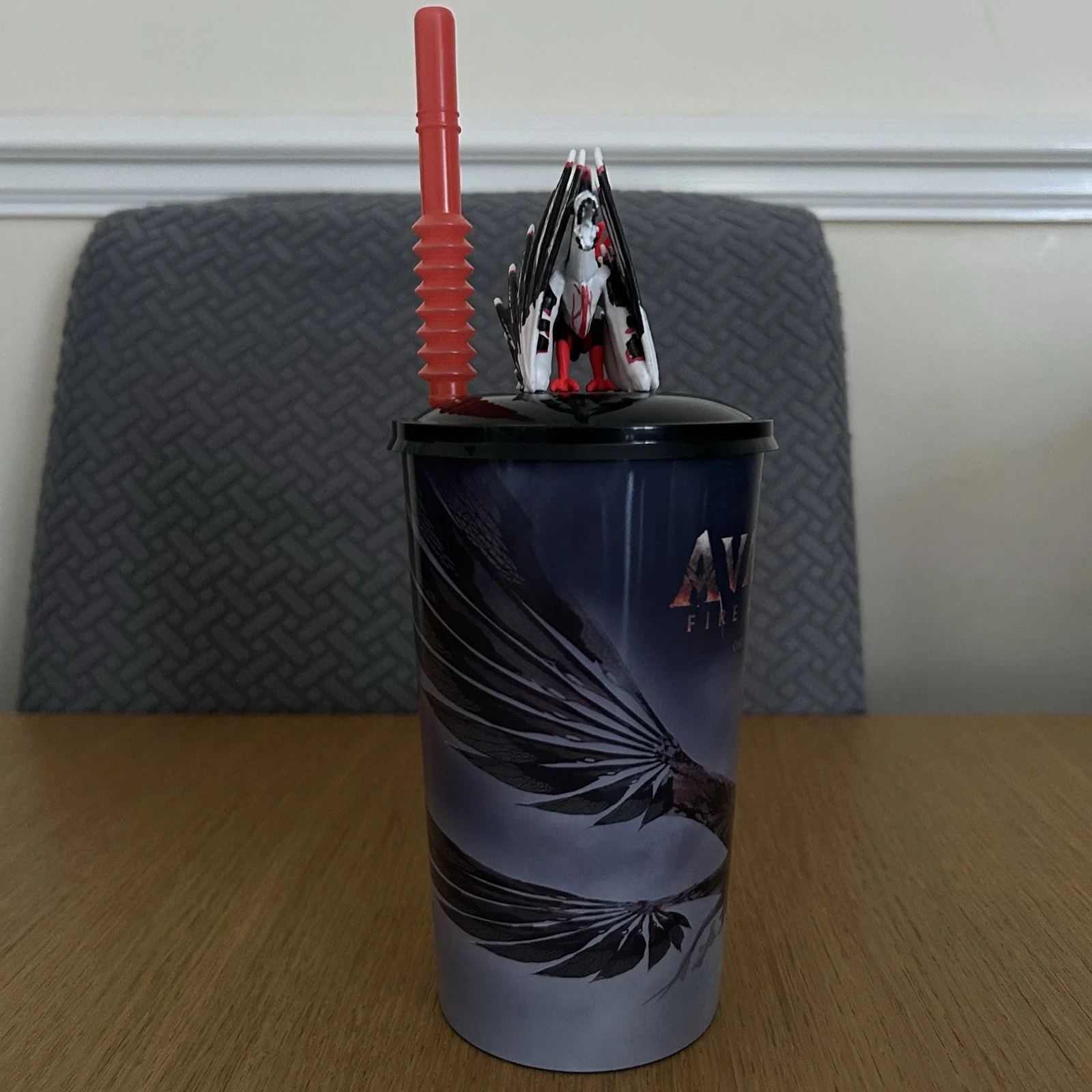 Avatar Fire & Ice Cup Cineworld Merchandise New & Unused White Banshee Topper, image 4