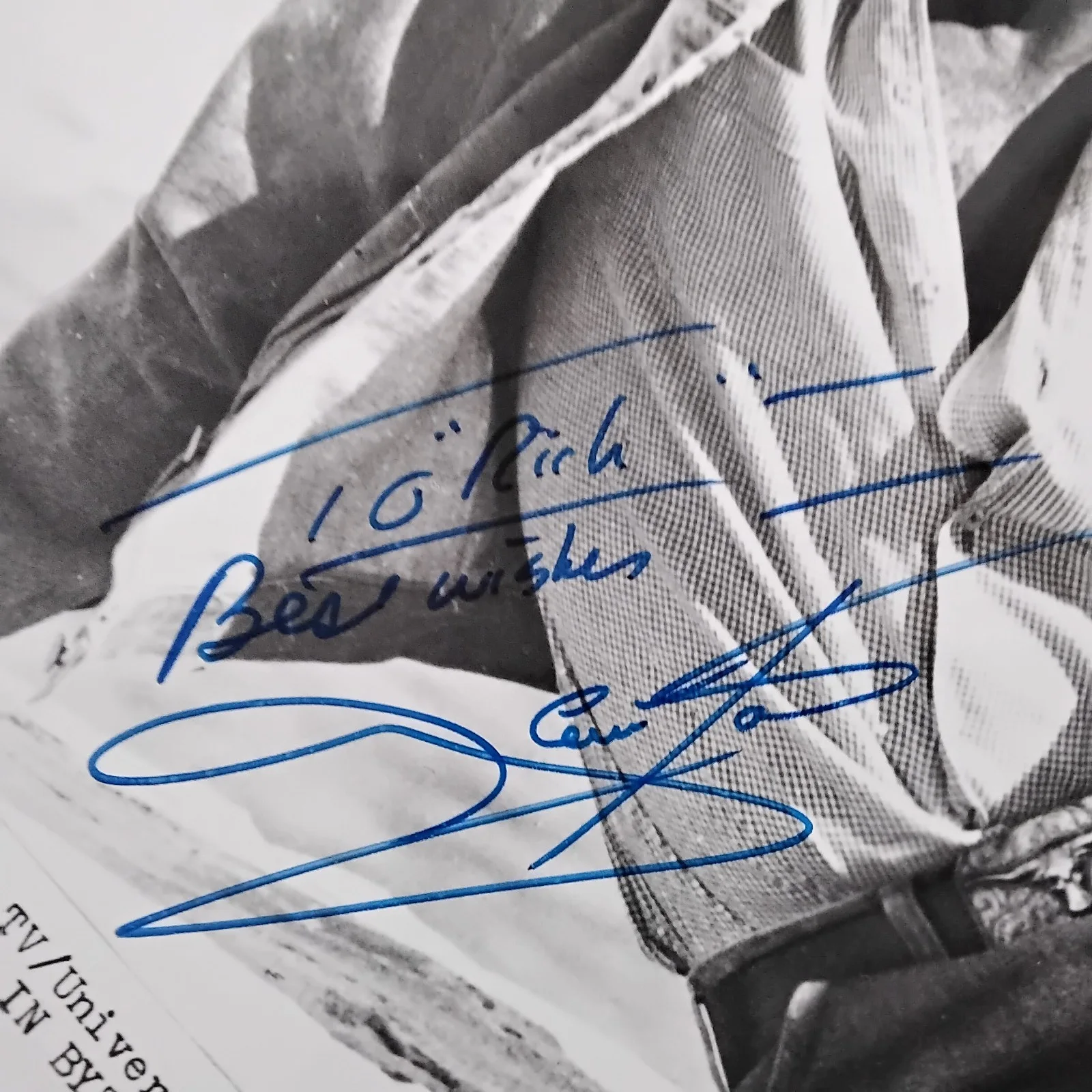 Glenn Ford SIGNED Photo Movie Actor Gilda Superman Blackboard Jungle Westerns, изображение 5