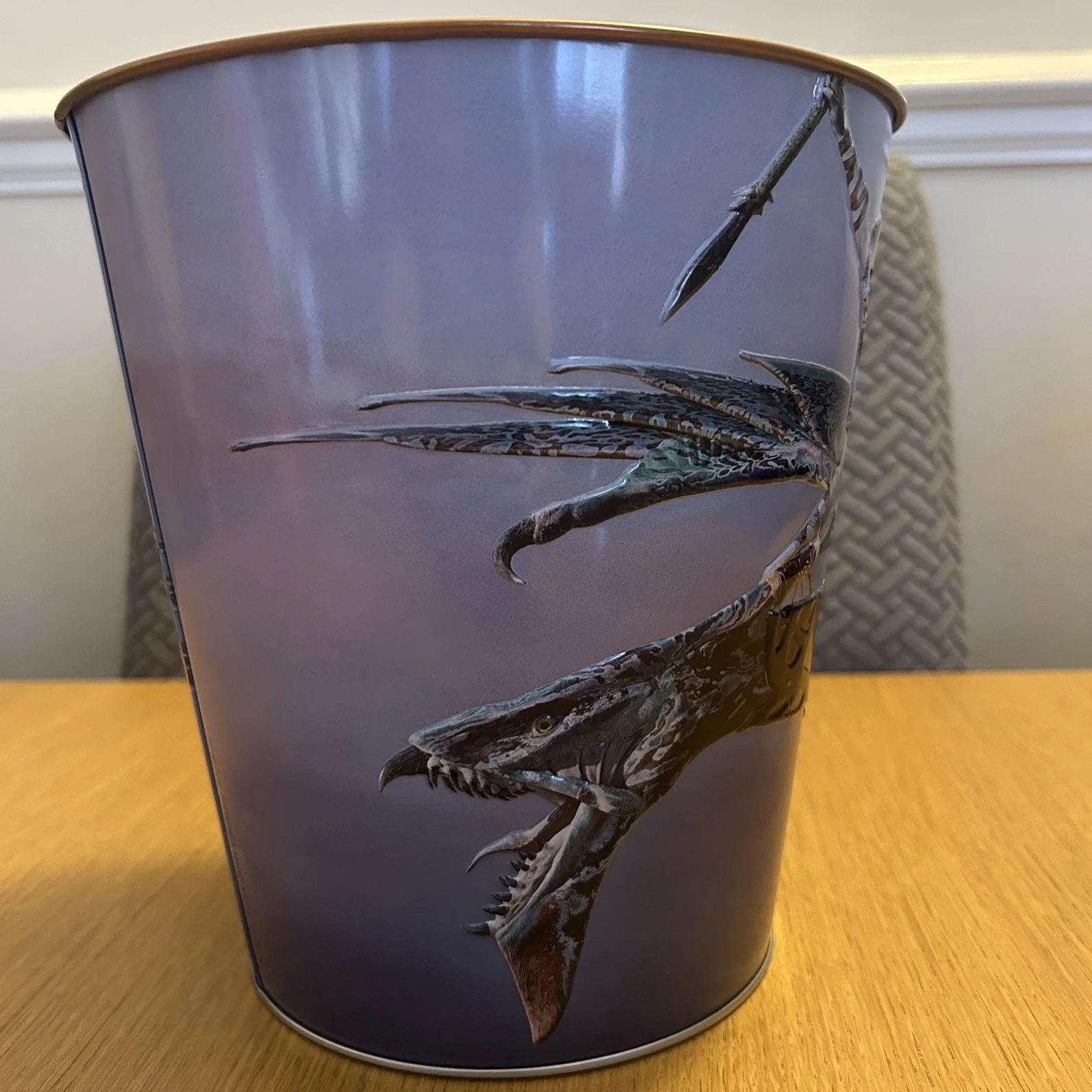 Avatar Fire & Ash Metal Popcorn Bucket Cineworld Merchandise New & Unused, изображение 4