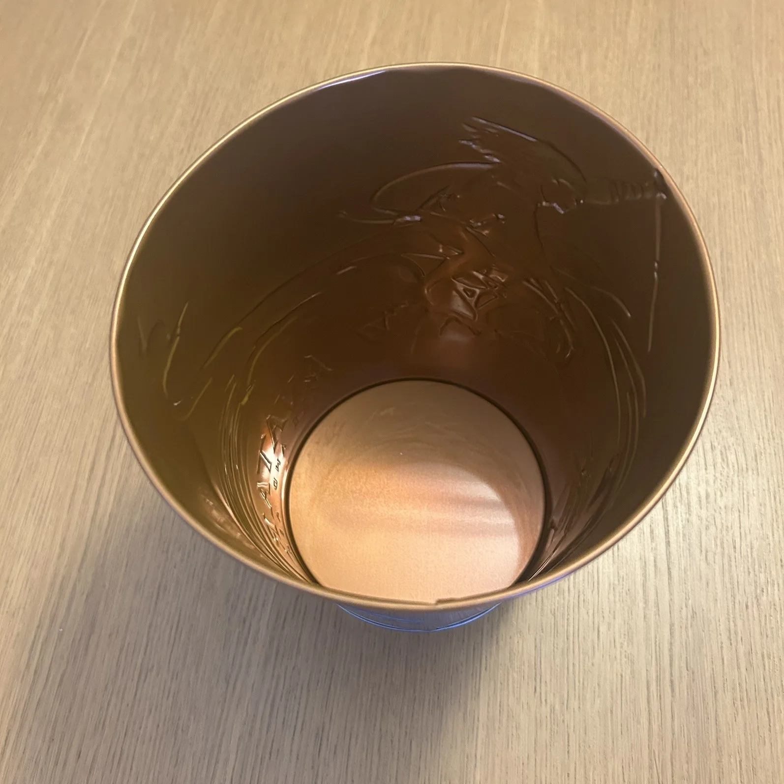 Avatar Fire & Ash Metal Popcorn Bucket Cineworld Merchandise New & Unused, изображение 5