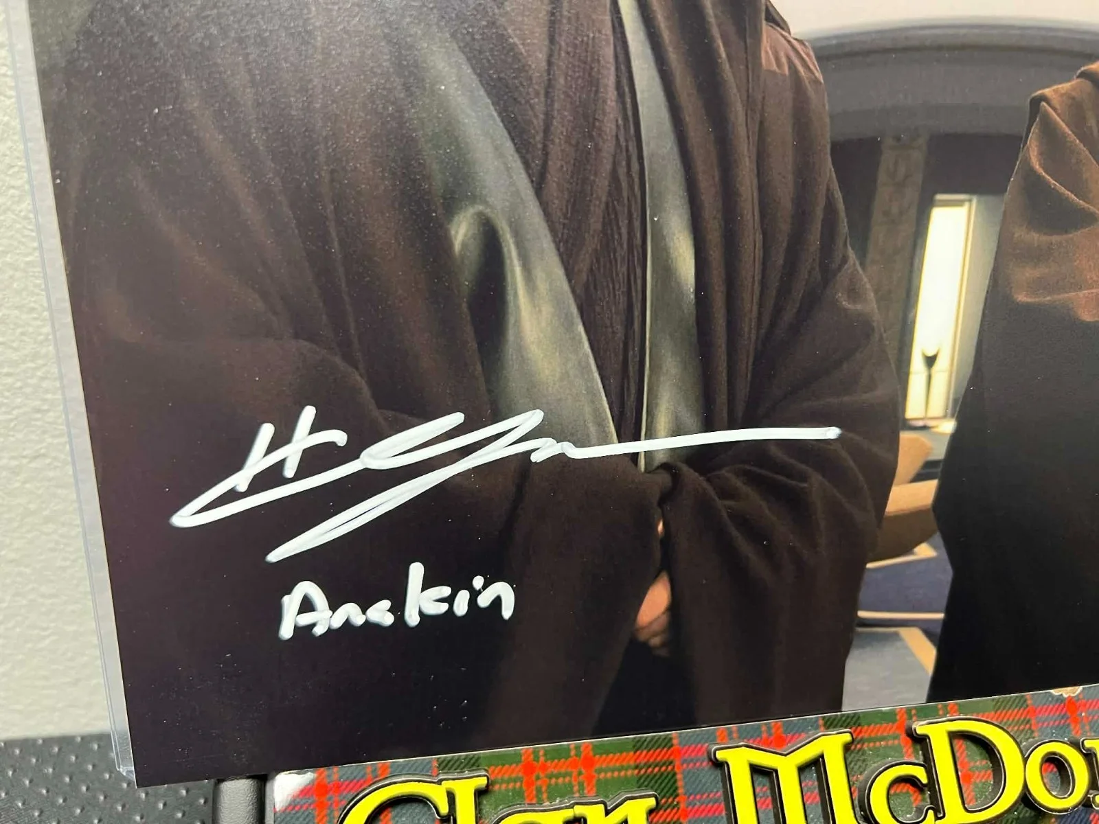 Hayden Christensen Signed 8 x 10 Photo Anakin Skywalker w/ Beckett Certification, изображение 2