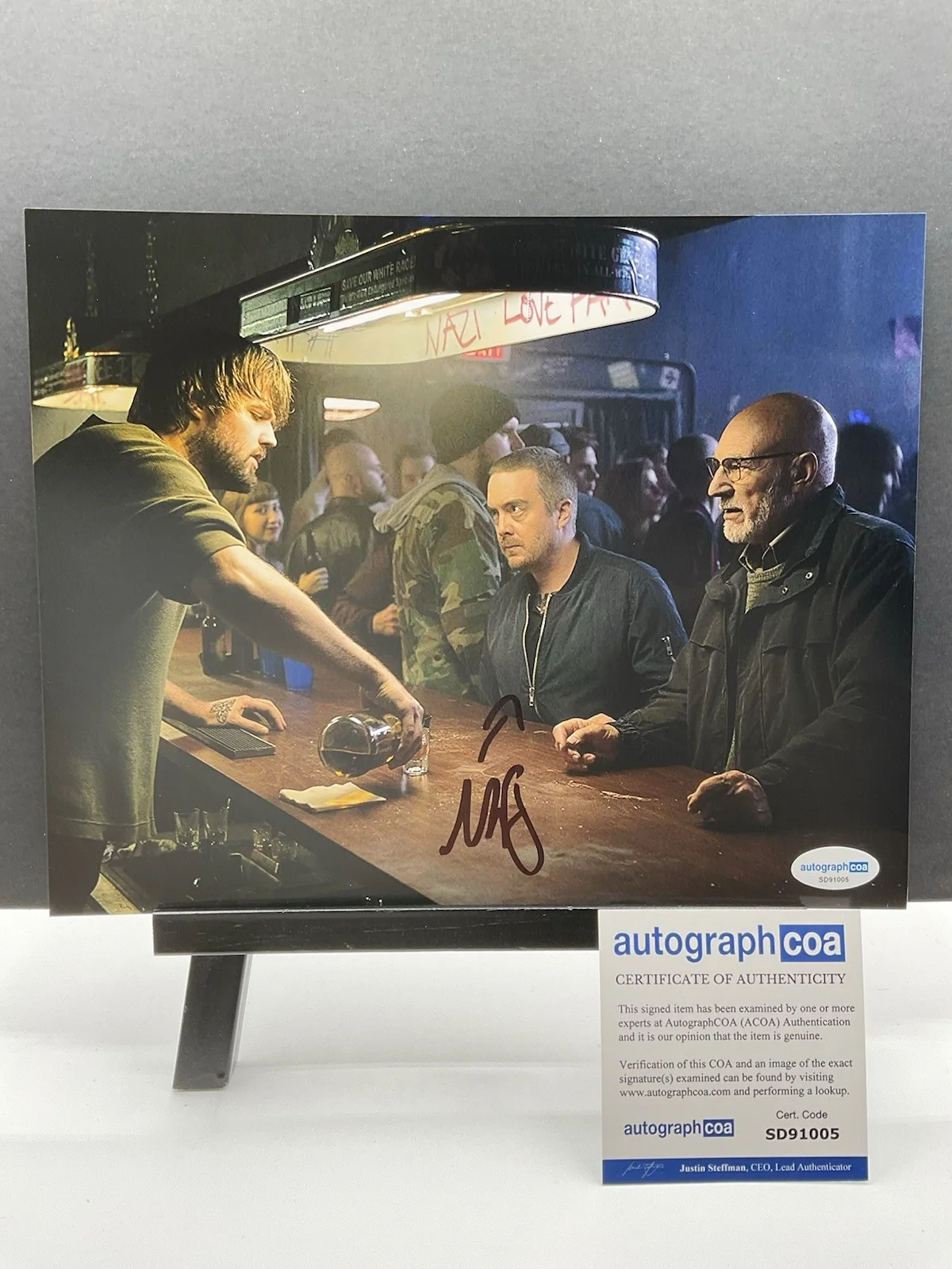 Macon Blair — Macon Blair signed 8x10 Green Room signed 8x10 ACOA Macon Blair autographed SALE