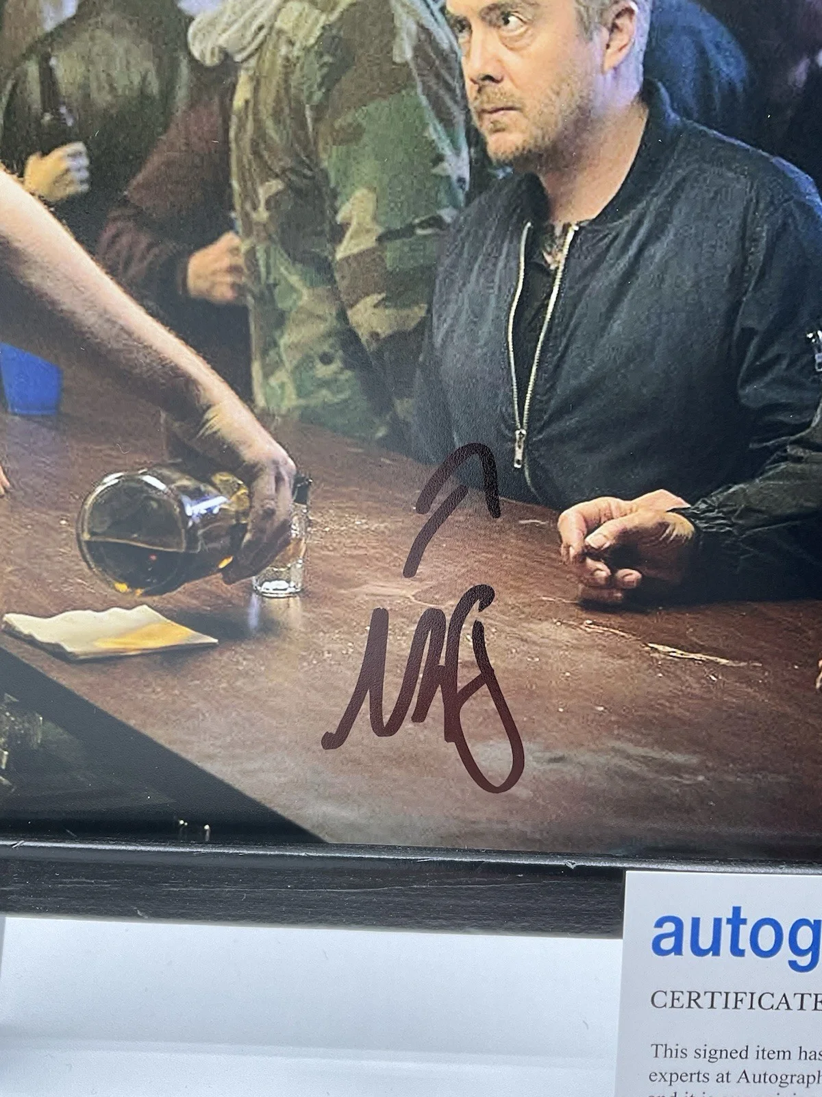 Macon Blair — Macon Blair signed 8x10 Green Room signed 8x10 ACOA Macon Blair autographed SALE, изображение 2