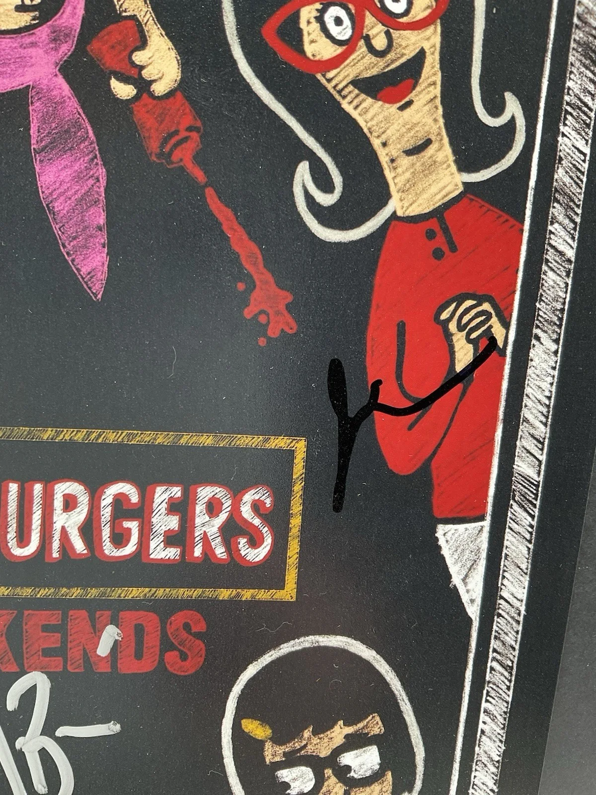 H Jon Benjamin — Bobs Burgers signed 8x10 H Jon Benjamin signed 8x10 John Roberts auto ACOA SALE, изображение 3