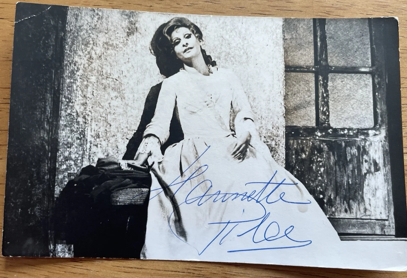 Greek Opera Soprano Jeanette Pilou Autograph Photo, изображение 3