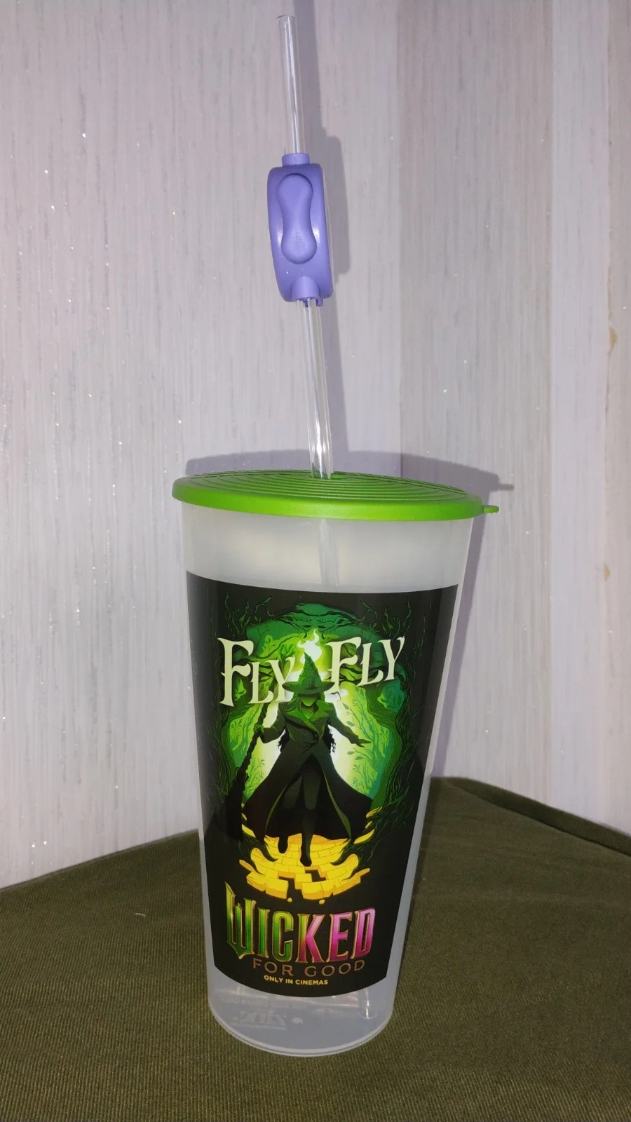 Wicked Movie Cineworld Set Glinda And Elphaba Cups Popcorn Bucket, изображение 3