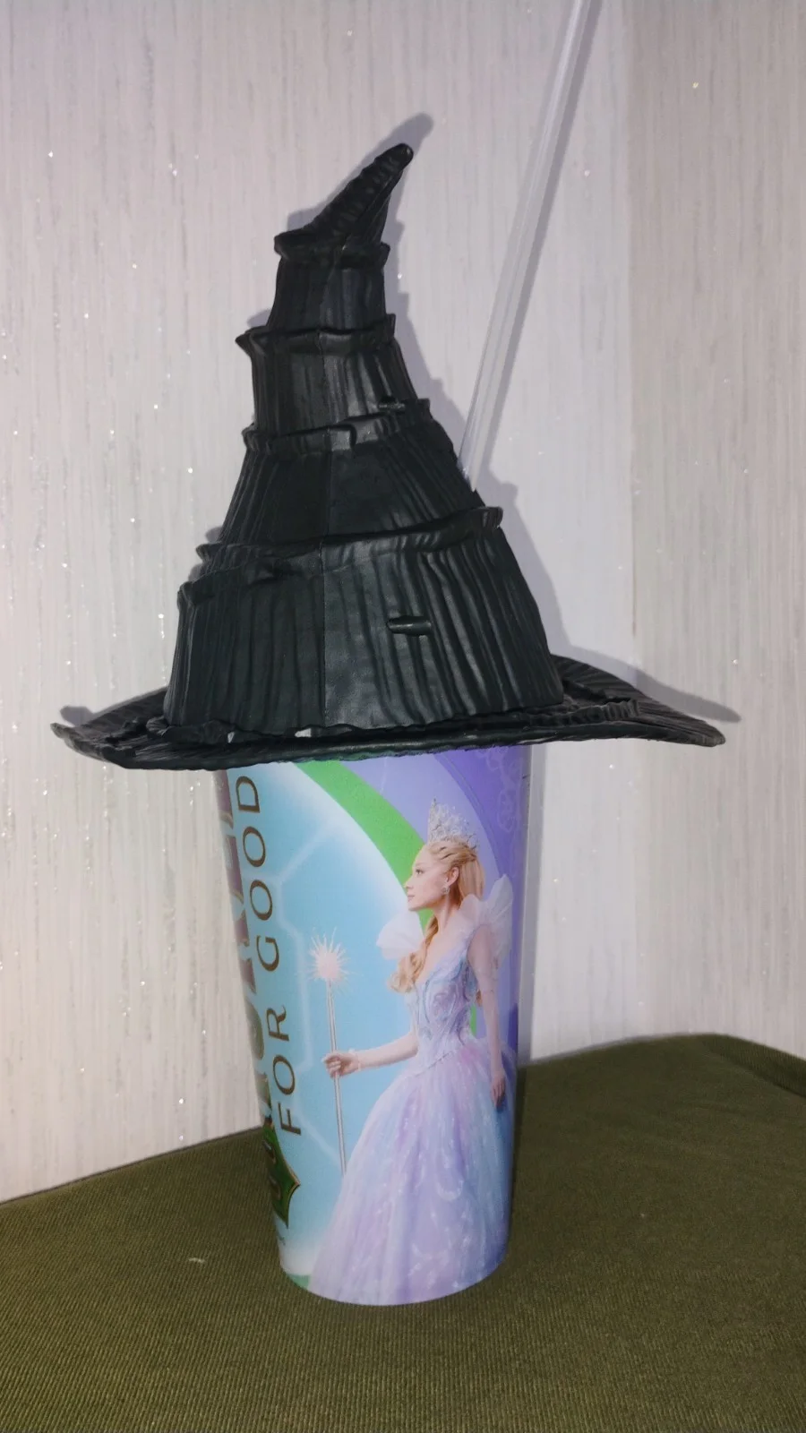 Wicked Movie Cineworld Set Glinda And Elphaba Cups Popcorn Bucket, изображение 5
