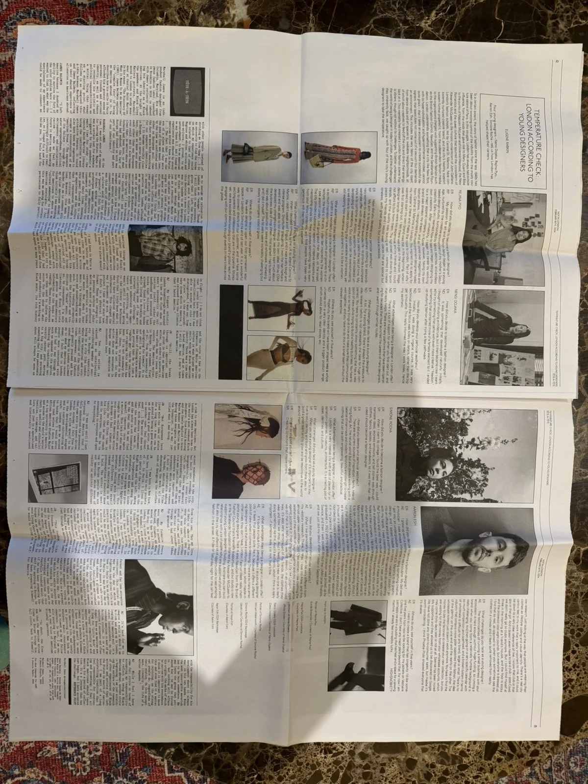 Highsnobiety Newspaper "Class of 24" Limited Edition London FW24 - Rare Promo, изображение 2