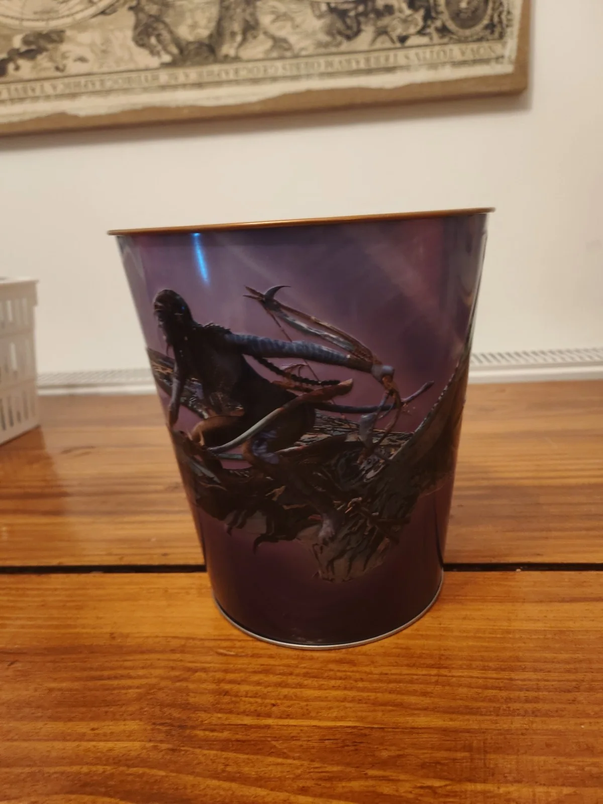 AVATAR-Fire And Ash, 2025 Cinema Exclusive Popcorn Bucket Embossed, Metal Purple, изображение 3