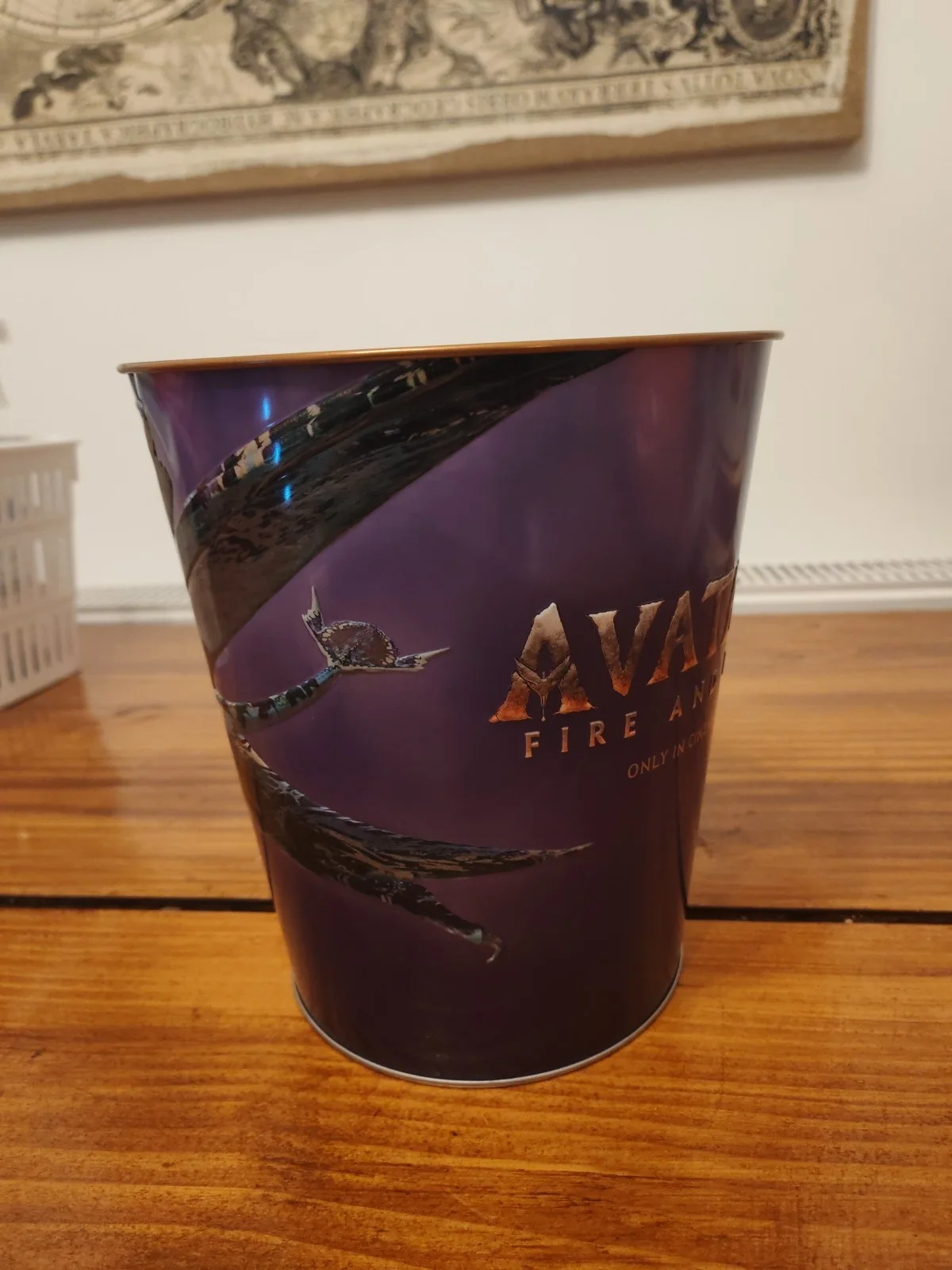 AVATAR-Fire And Ash, 2025 Cinema Exclusive Popcorn Bucket Embossed, Metal Purple, изображение 5