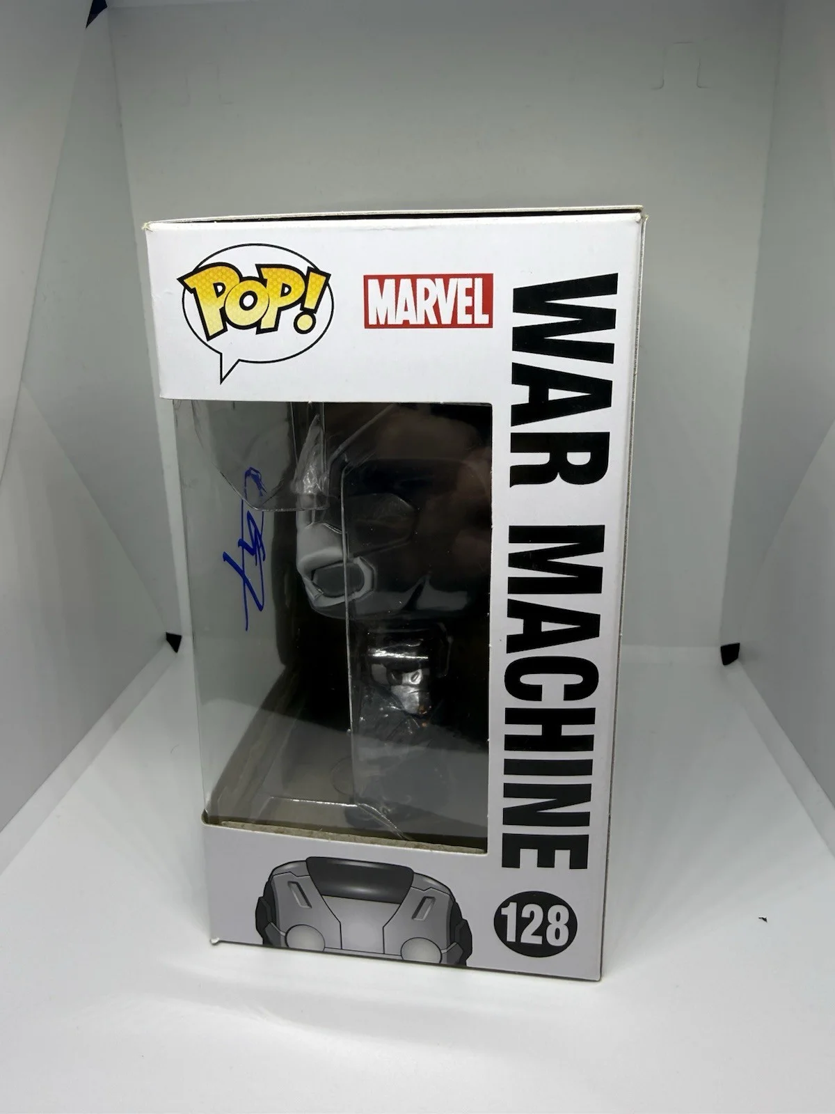 Don Cheadle Autographed War Machine Marvel Funko Pop, image 2
