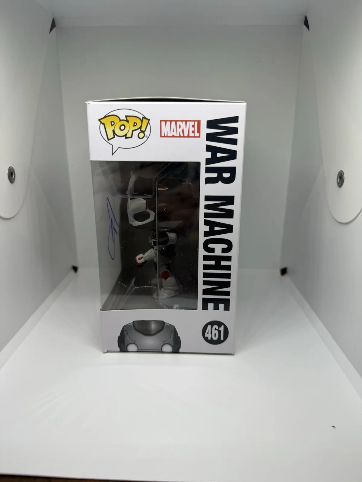 Don Cheadle Autographed War Machine Marvel Funko Pop, image 2