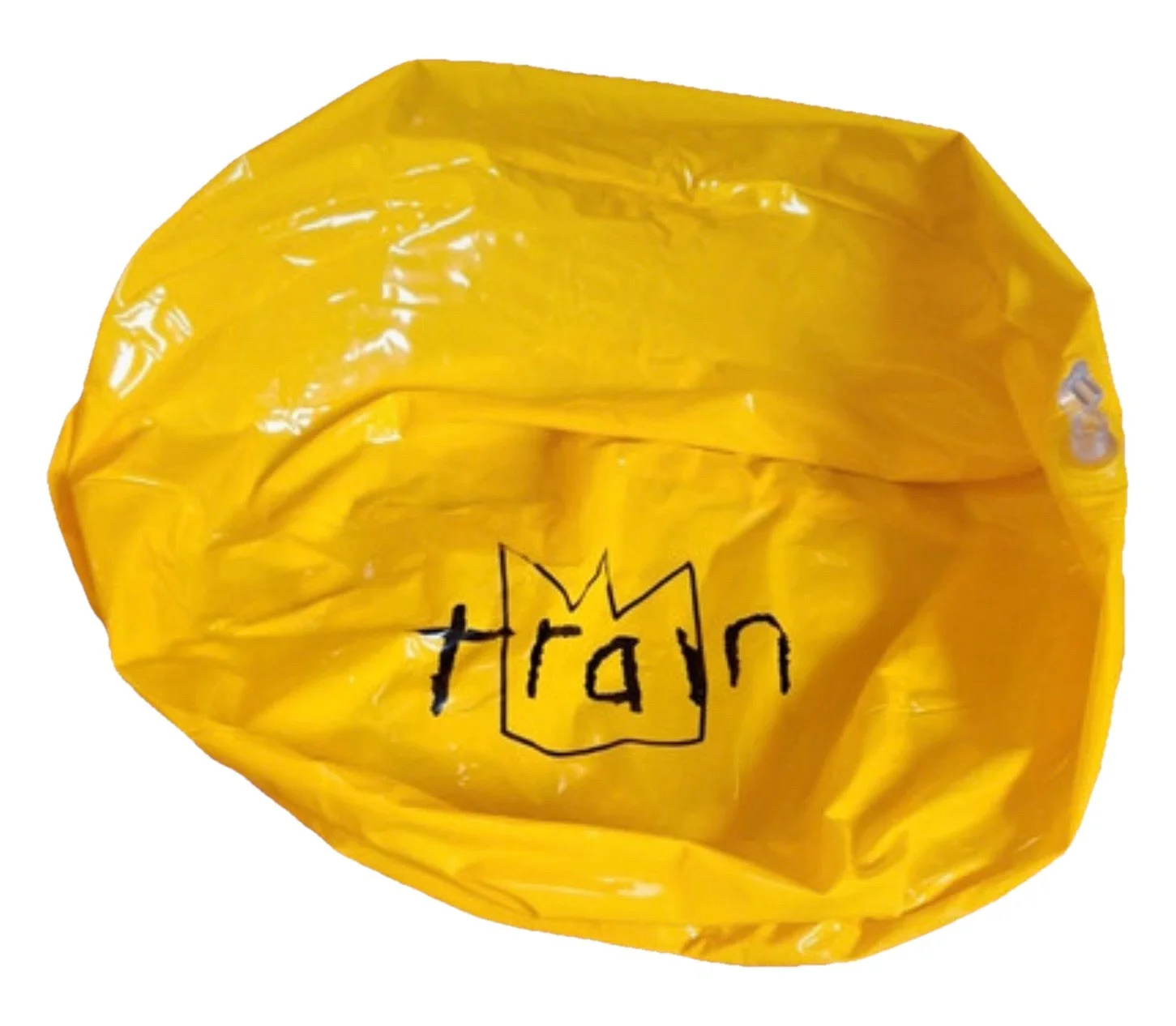 Original TRAIN Band Promotional Large Yellow Beach Ball Hey Soul Sister, изображение 4