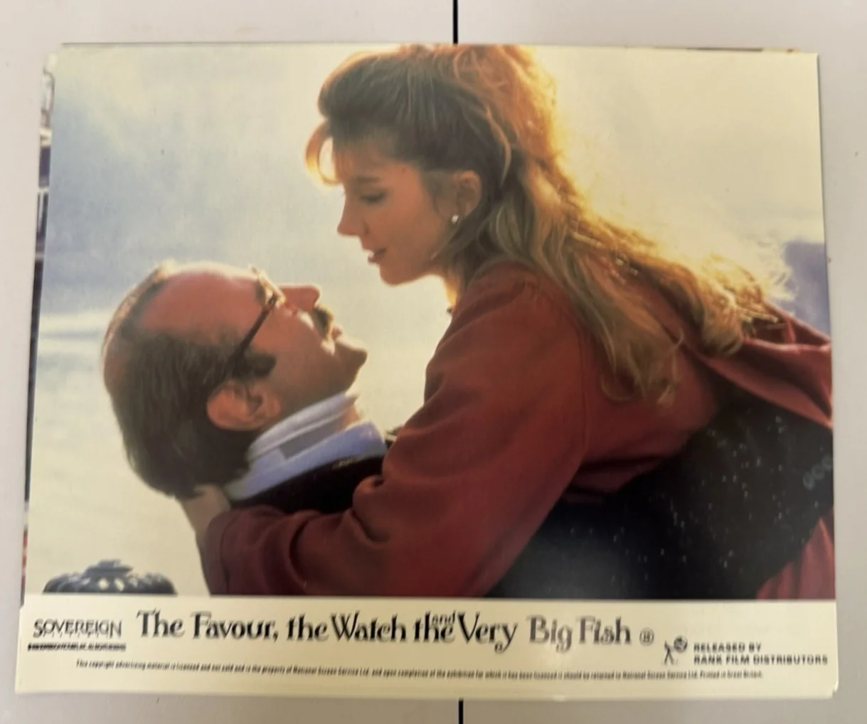 Favour The Watch and the Very Big Fish, 1991 Lobby Card Front of House Set x6, изображение 4
