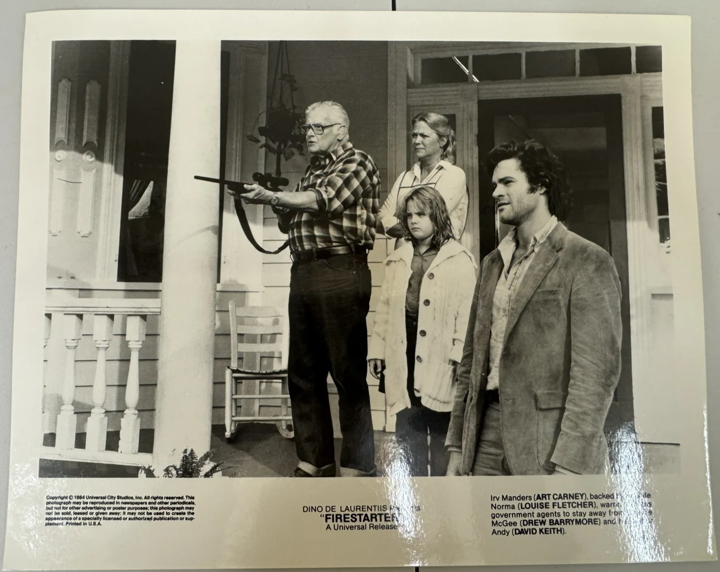 FIRESTARTER 1984 ORIGINAL PRESS PHOTOS x5, image 5