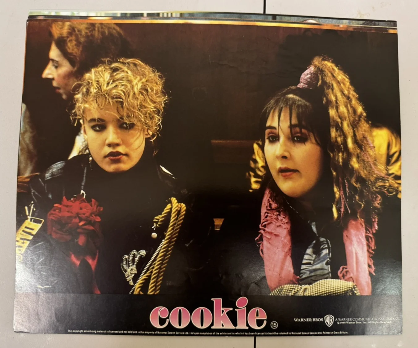 COOKIE 1989 Original Movie Lobby Card Set x 12 - 10x8 UK Peter Falk Emily Lloyd, изображение 3