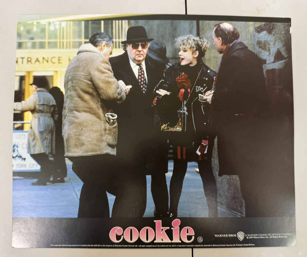 COOKIE 1989 Original Movie Lobby Card Set x 12 - 10x8 UK Peter Falk Emily Lloyd, изображение 5