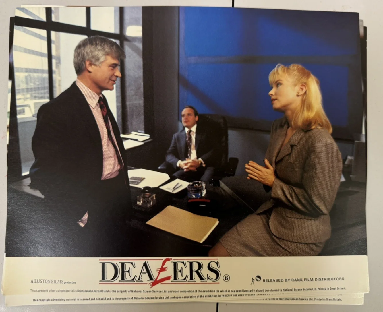 Dealers - 8 x Lobby Card / Front of House / Stills 10 x 8 De Mornay, изображение 4