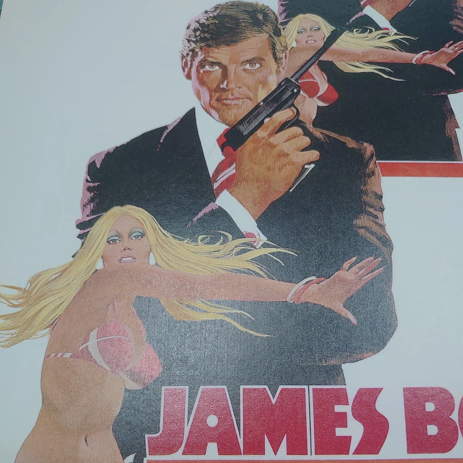 James Bond Film Festival Poster New Excellent Condition Reproduction 17"x11", изображение 2