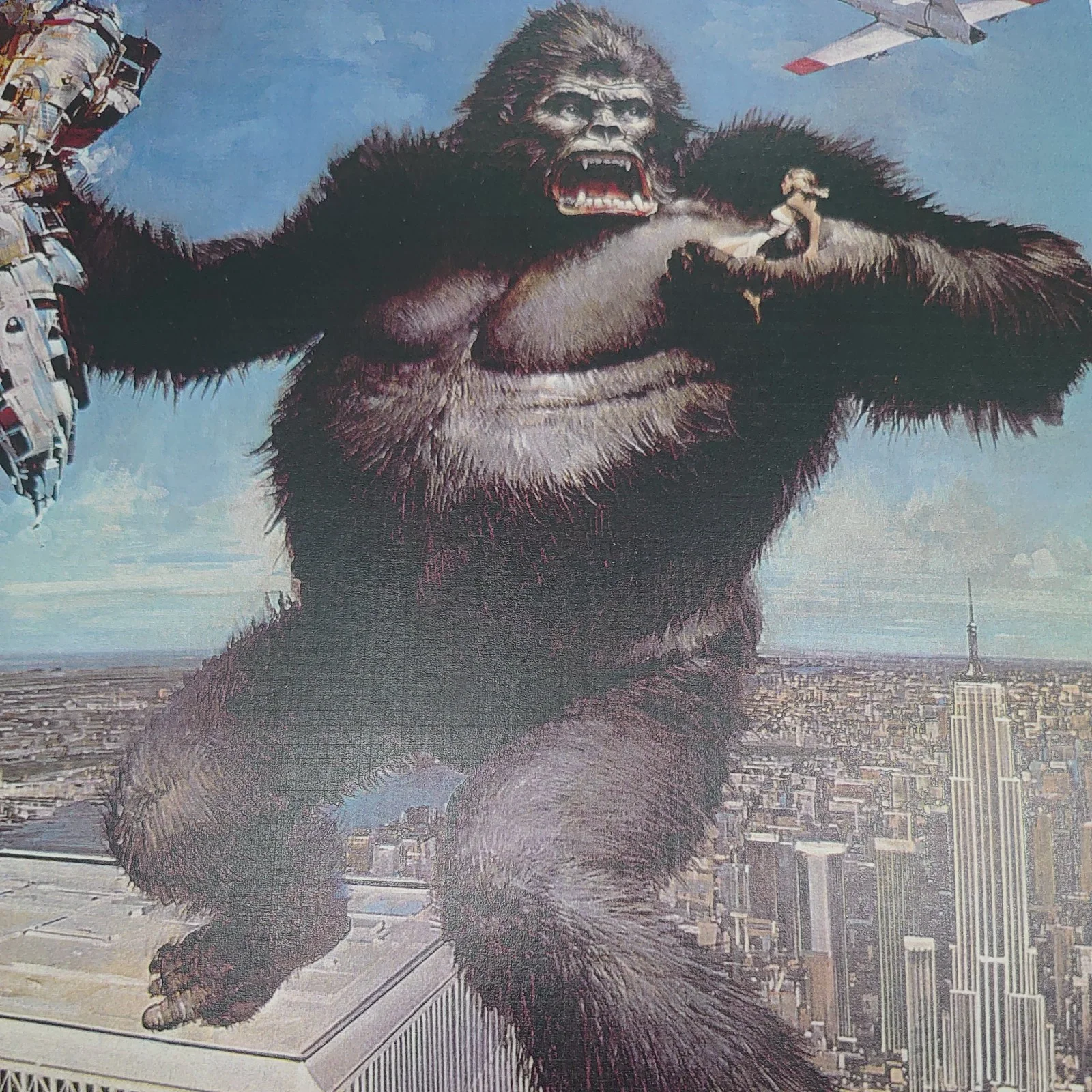 King Kong Poster New Excellent Condition Masterprint Reproduction Size 17"x11", image 2