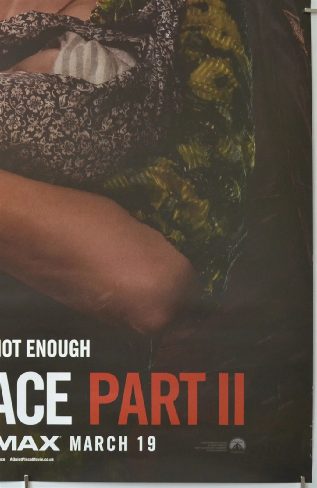 A QUIET PLACE PART II (2020) Original Cinema One Sheet Movie Poster, Emily Blunt, изображение 5