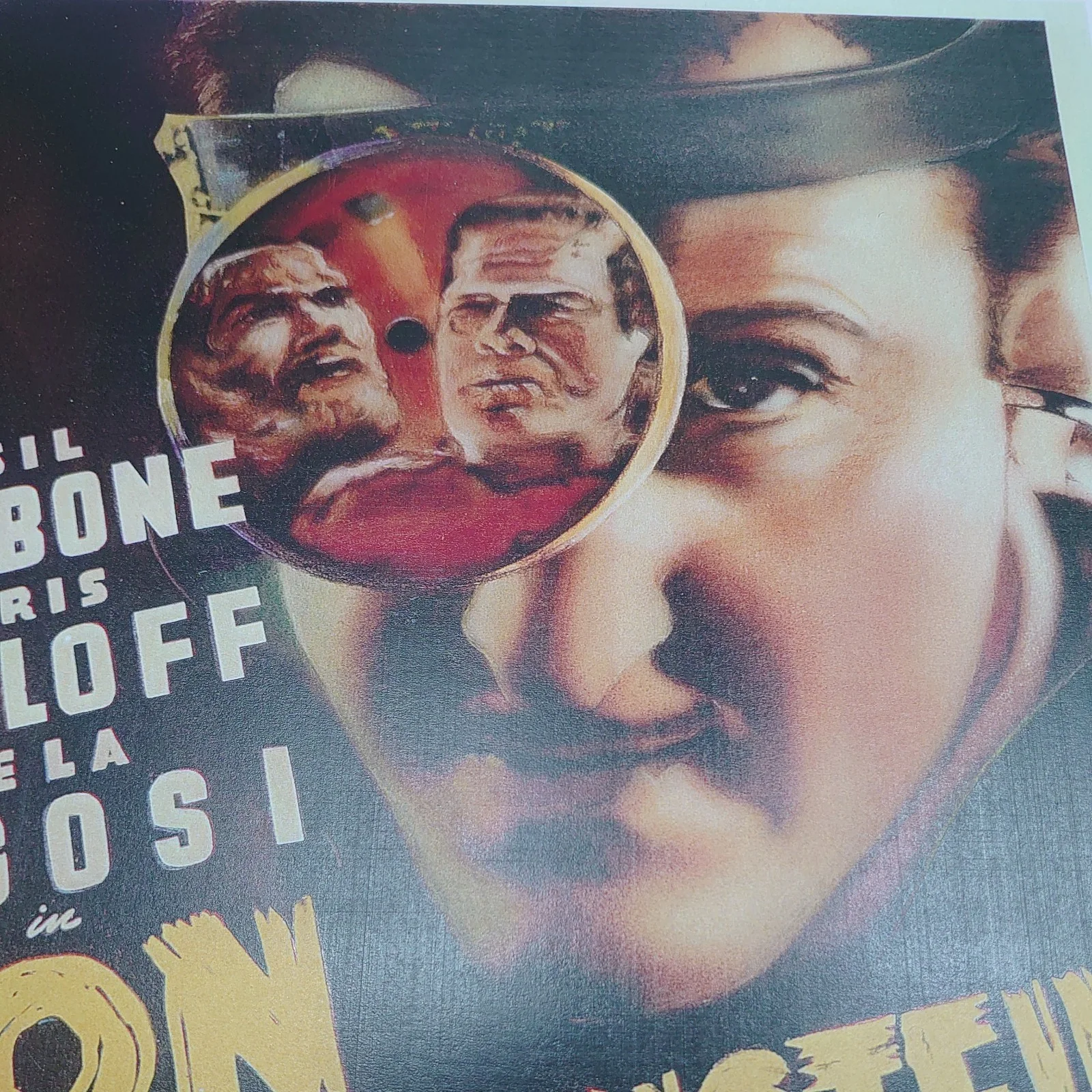 Son Of Frankenstein Poster New Excellent Condition Reproduction Size 17"x11", изображение 2