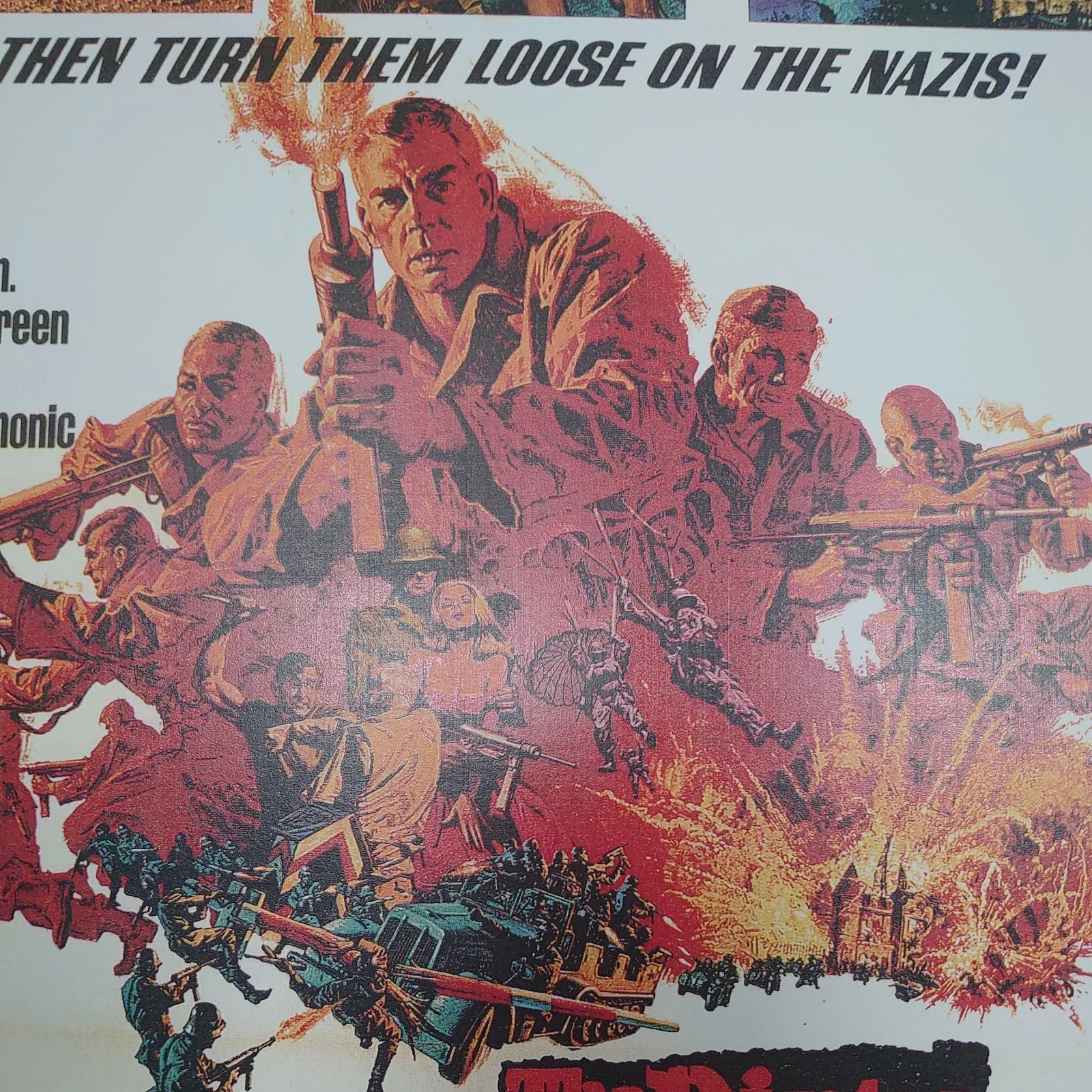 The Dirty Dozen Poster New Excellent Condition Masterprint Reproduction 17"x11", image 2