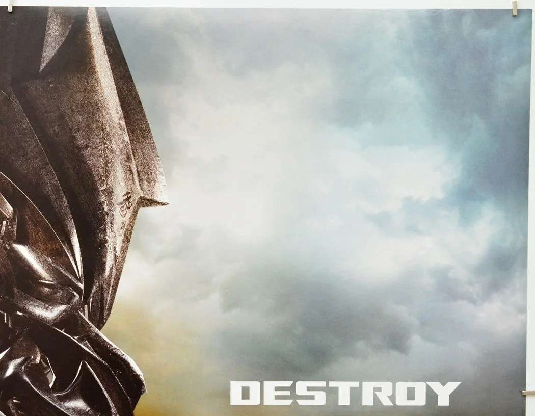 TRANSFORMERS (2007) Original Quad Movie Poster - Shia Labeouf (Destroy Version), изображение 3