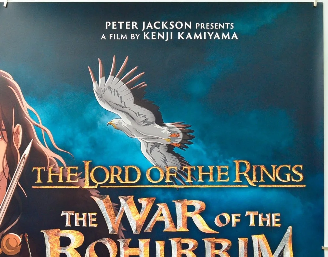 THE LORD OF THE RINGS: THE WAR OF THE ROHIRRIM (2025) Original Quad Film Poster, изображение 3