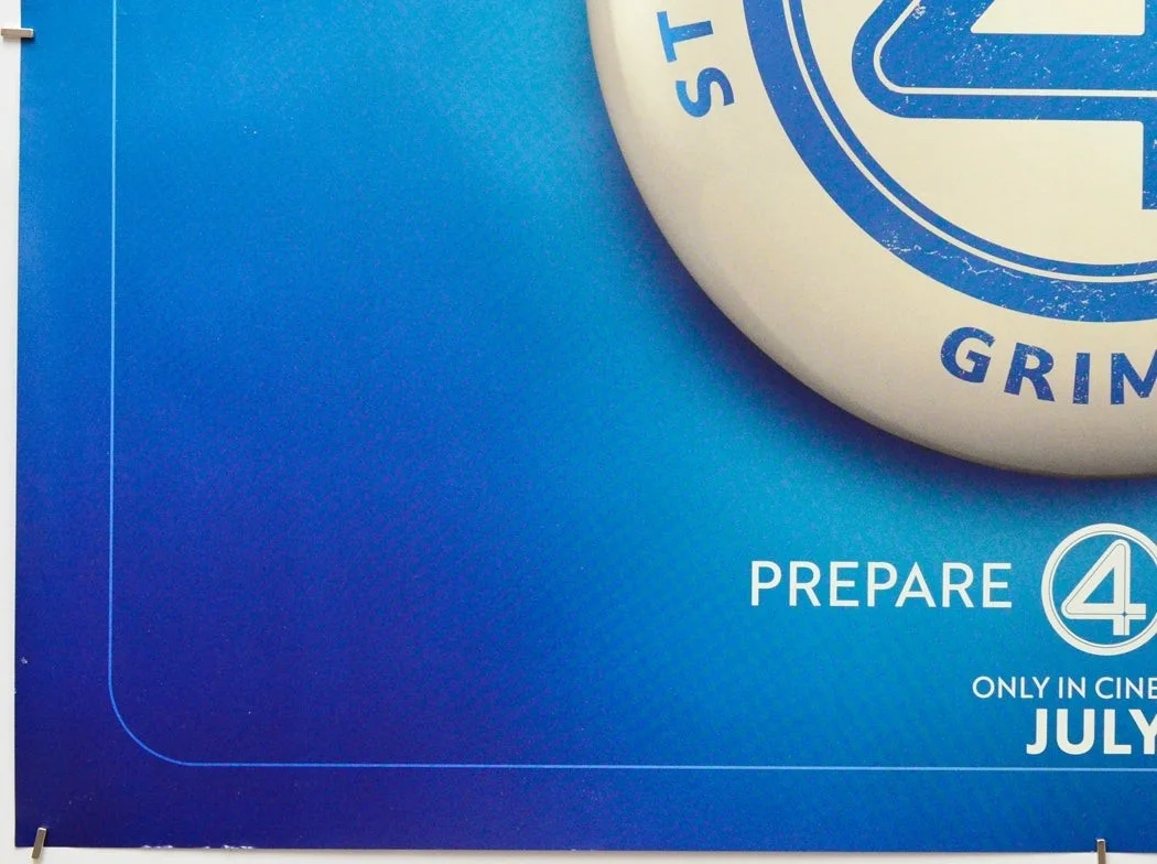 THE FANTASTIC FOUR: FIRST STEPS (2025) Original Cinema Quad Movie Poster Teaser, изображение 4