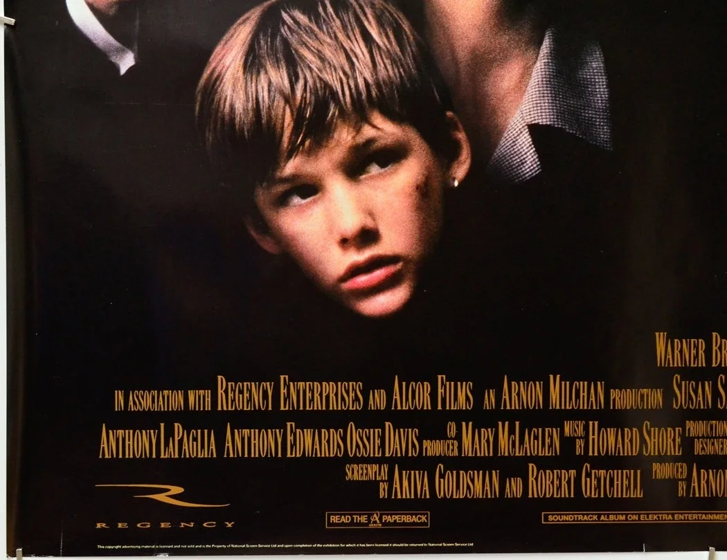 THE CLIENT (1994) Original Quad Cinema Poster - Brad Renfro, Tommy Lee Jones, image 4
