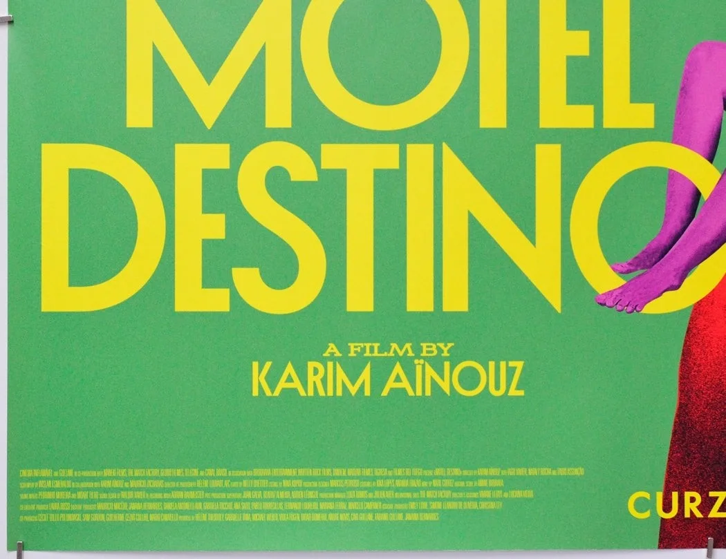 MOTEL DESTINO (2025) Original Cinema Quad Film Poster - Iago Xavier Nataly Rocha, изображение 4