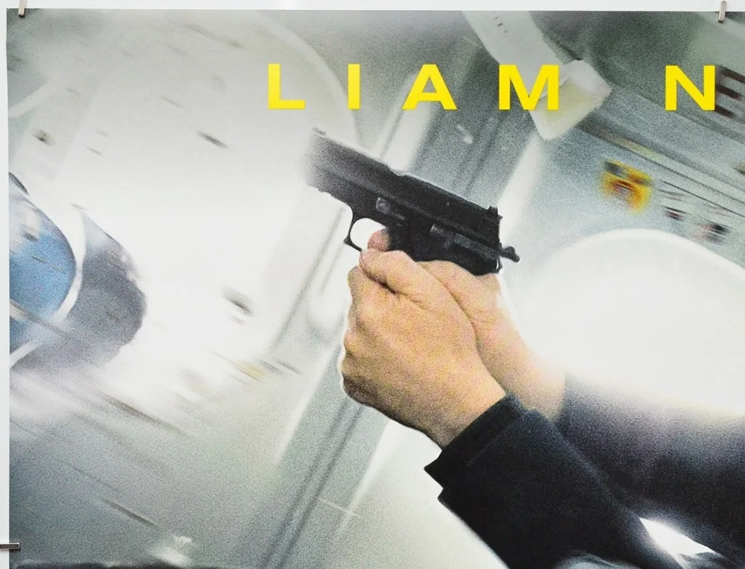 NON-STOP (2014) Original Cinema Quad Movie Poster - Liam Neeson, Julianne Moore, image 2