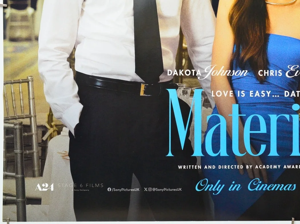 MATERIALISTS (2025) Original Quad Film Poster - Pedro Pascal, Dakota Johnson, изображение 4