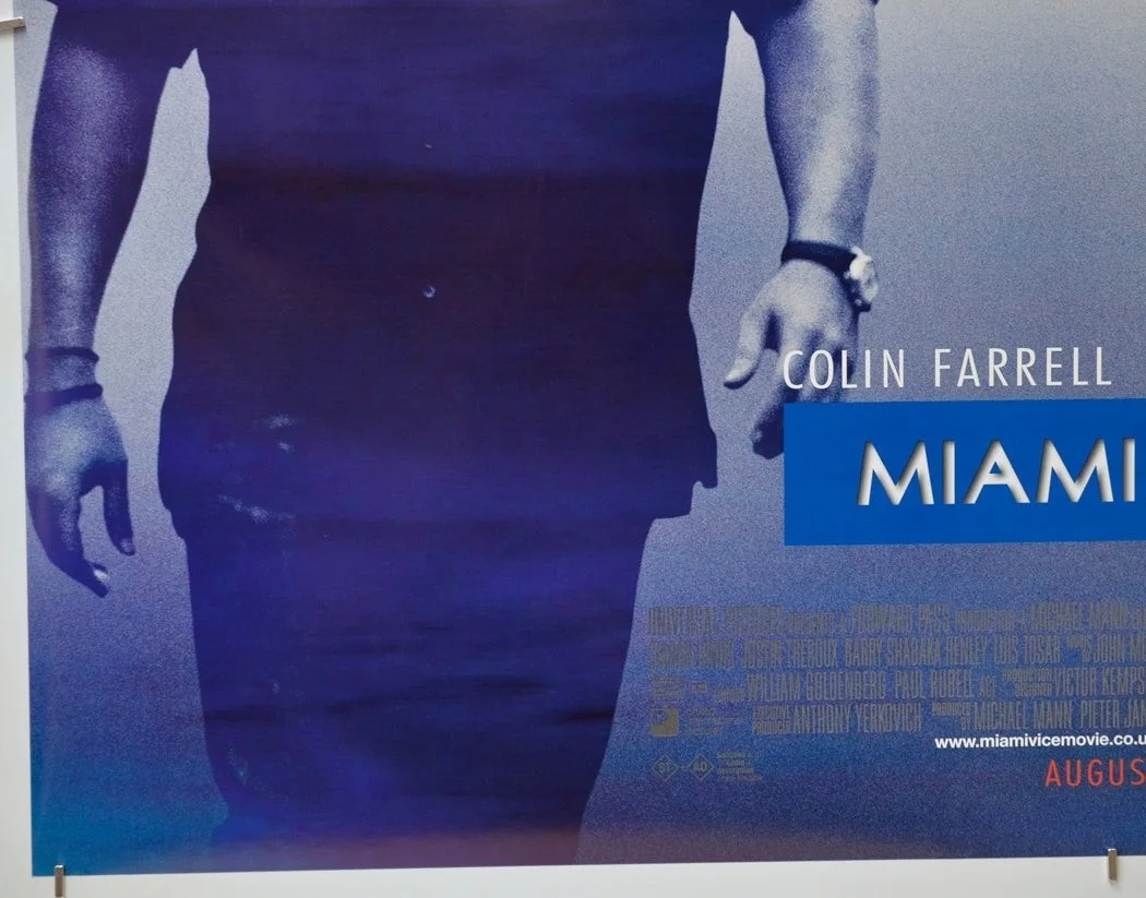 MIAMI VICE (2006) Original Cinema Quad Film Poster - Colin Farrell, Jamie Foxx, изображение 4