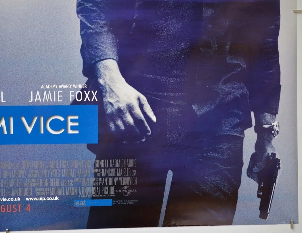 MIAMI VICE (2006) Original Cinema Quad Film Poster - Colin Farrell, Jamie Foxx, изображение 5