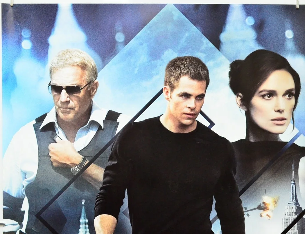 JACK RYAN: SHADOW RECRUIT (2014) Original Cinema Quad Movie Poster - Chris Pine, изображение 2