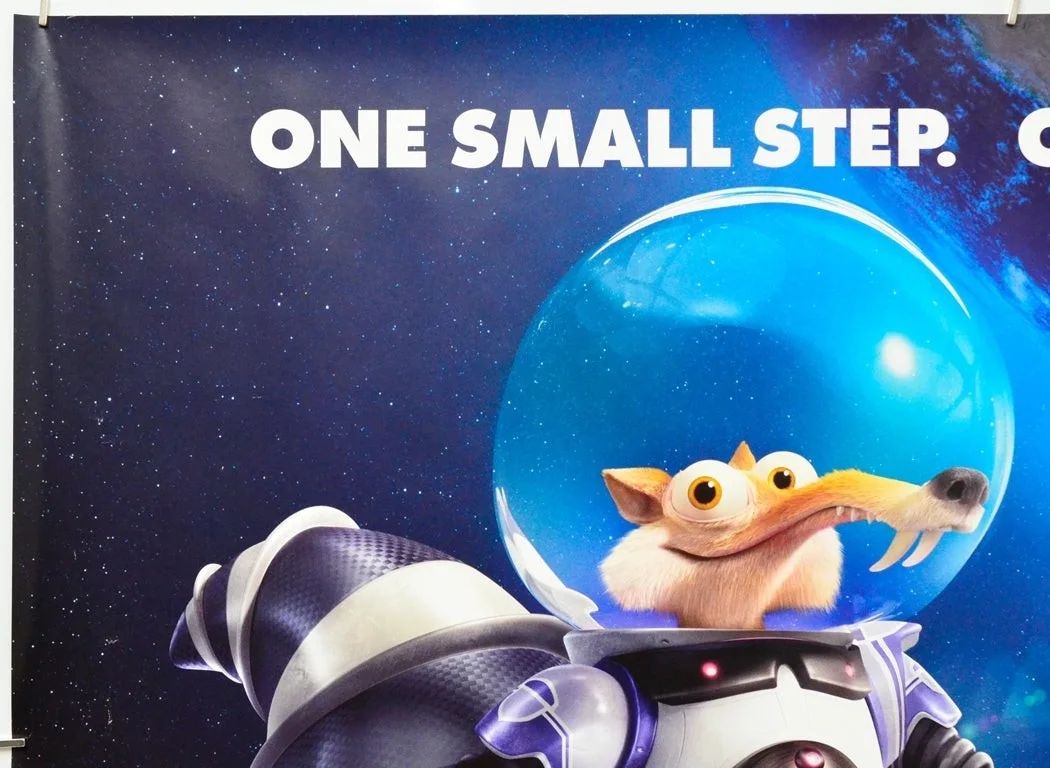 ICE AGE: COLLISION COURSE (2016) Original Quad Movie Poster - Denis Leary (ADV), изображение 2