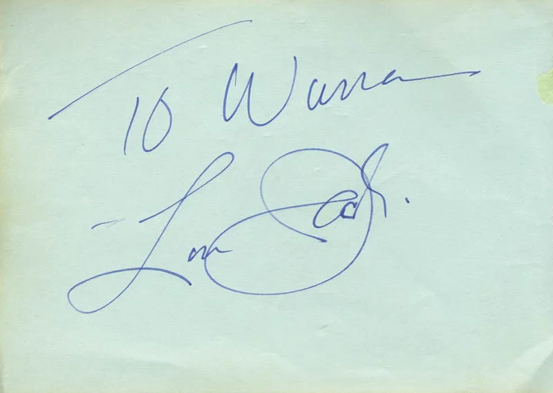 Lou Ferrigno — LOU FERRIGNO - AUTOGRAPH, image 2