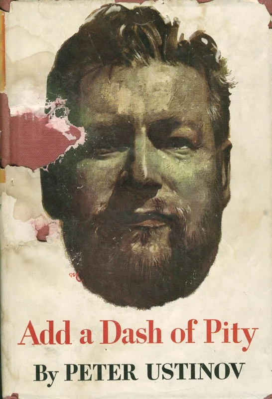 Peter Ustinov — PETER USTINOV - BOOK SIGNED, image 2