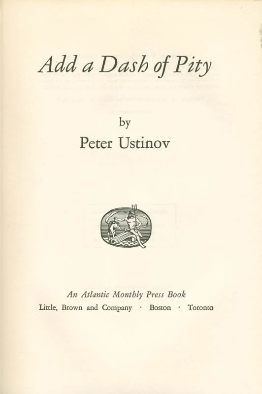 Peter Ustinov — PETER USTINOV - BOOK SIGNED, image 3