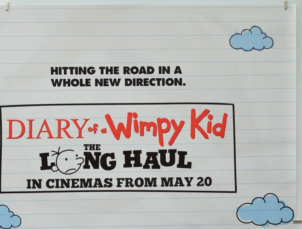 DIARY OF A WIMPY KID: THE LONG HAUL (2017) Original Cinema Quad Movie Poster, изображение 3