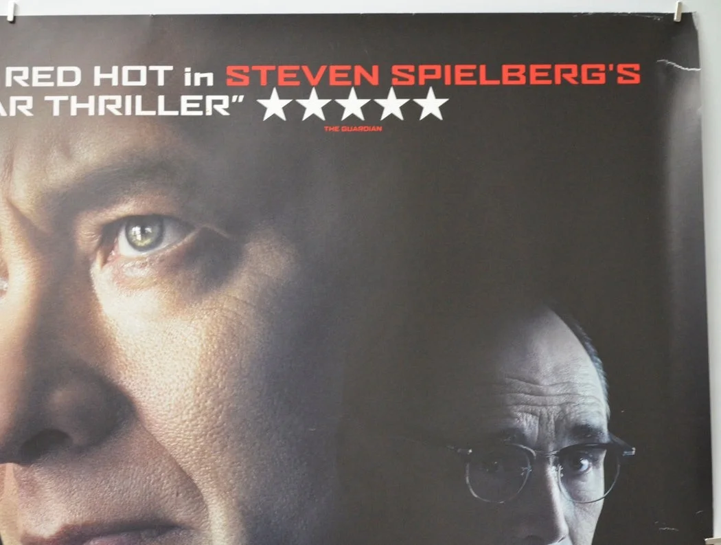 BRIDGE OF SPIES (2015) Original Quad Film Poster - Tom Hanks, Steven Spielberg, изображение 3