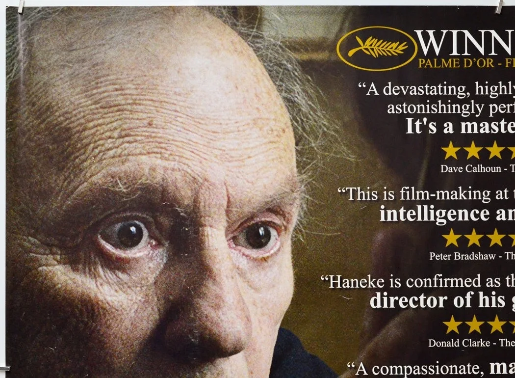 AMOUR (2012) Cinema Quad Film Poster - Isabelle Huppert, Jean-Louis Trintignant, изображение 2